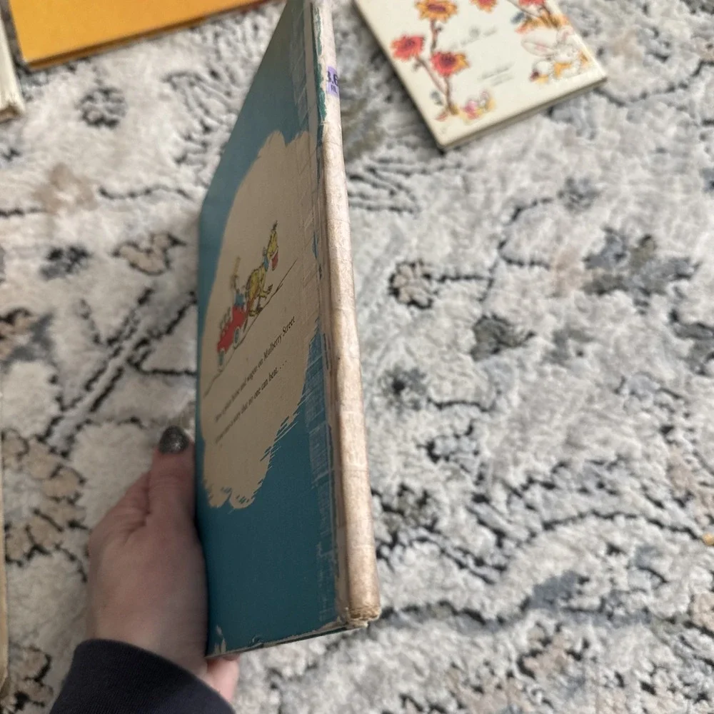 1960s Children's Vintage Beginner Books Lot of 5 Hardcover Pooh Dr Seuss As Is